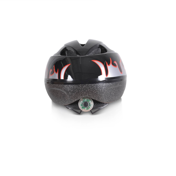 Παιδικό Κράνος Με Led (48-54cm) Byox Υ03 Black Fire