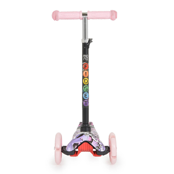 Παιδικό Πατίνι Τρίτροχο (3+ Ετών) Moni Fidget Pink