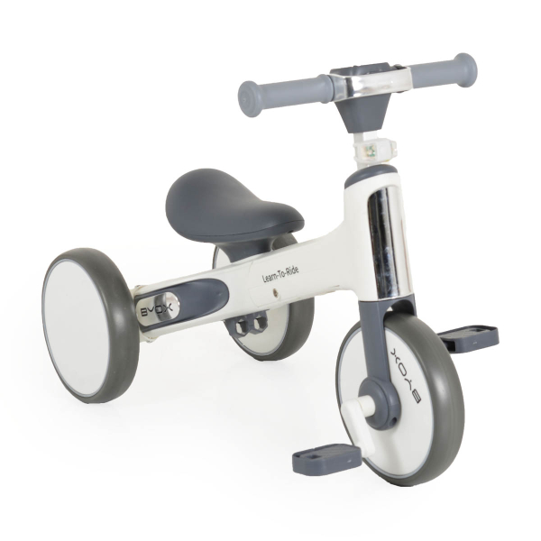 Ποδήλατο Ισορροπίας (2+ Ετών/ Έως 30kg) Byox Learn To Ride 2 In 1 White