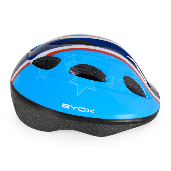Παιδικό Κράνος Με Led (48-54cm) Byox Υ03 Blue