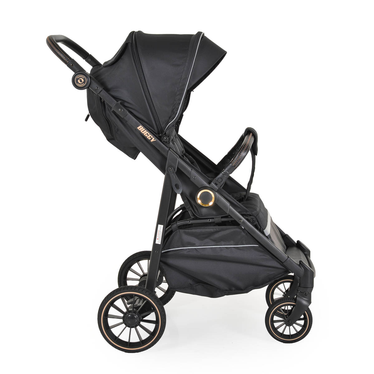 Καρότσι (0-48 Μηνών/Έως 22kg) Moni Buggy Black φωτογραφία