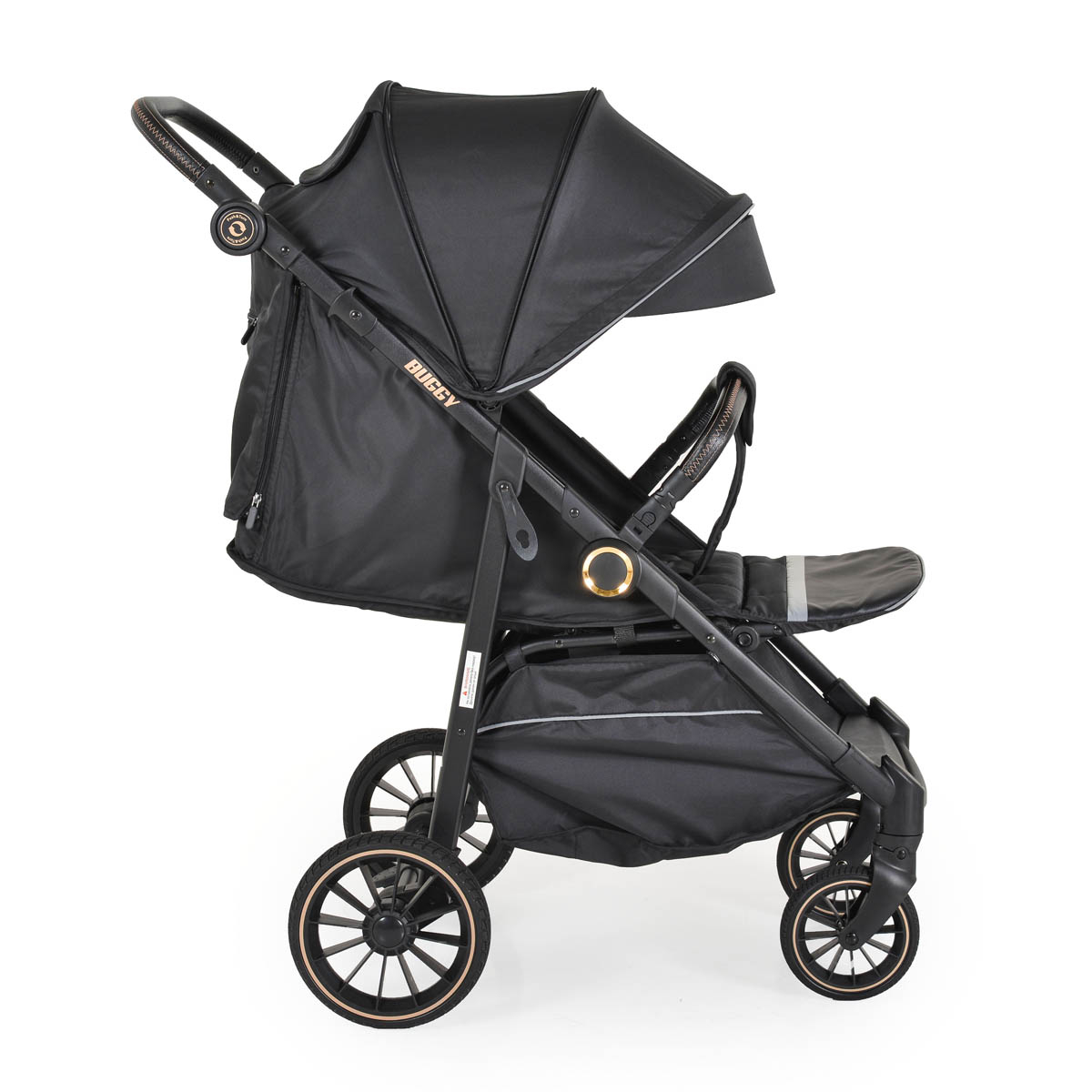 Καρότσι (0-48 Μηνών/Έως 22kg) Moni Buggy Black φωτογραφία