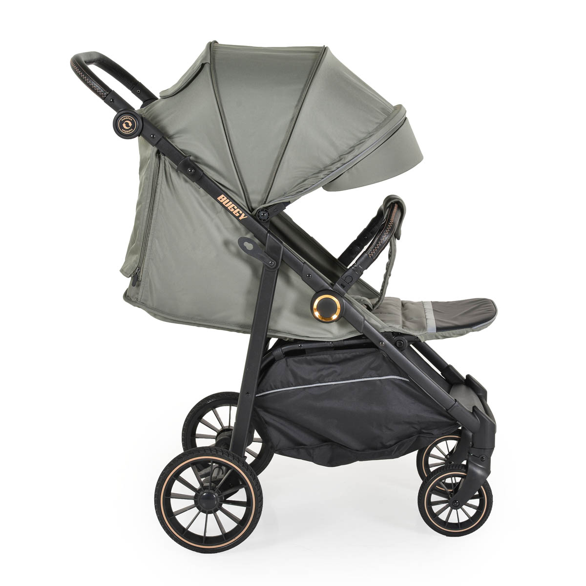 Καρότσι (0-48 Μηνών/Έως 22kg) Moni Buggy Green φωτογραφία