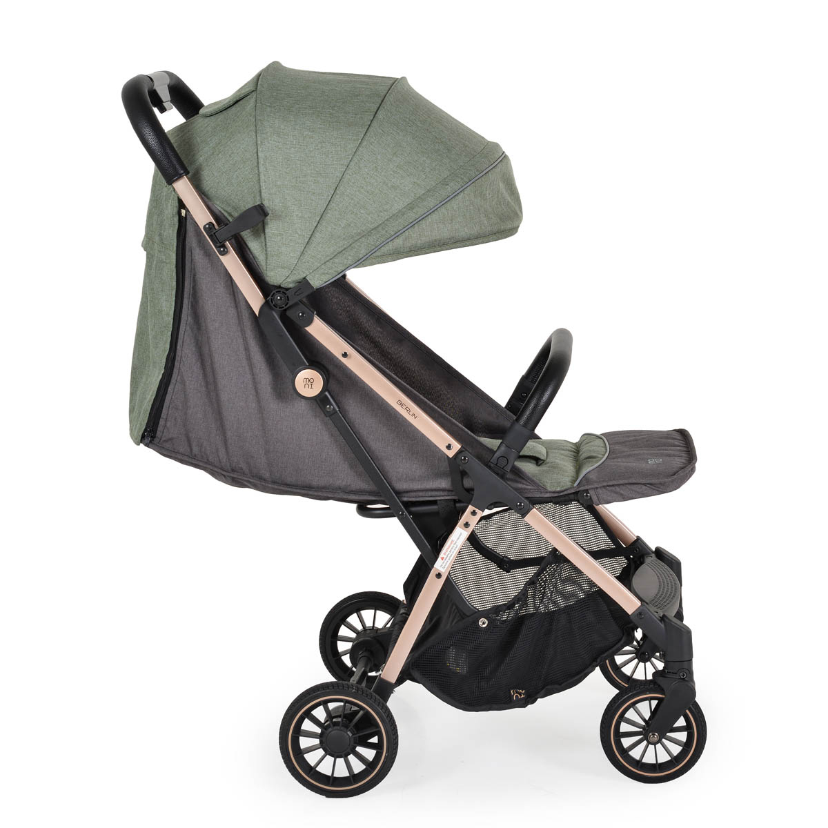 Καρότσι (0-48 Μηνών/Έως 22kg) Moni Berlin Premium Green φωτογραφία