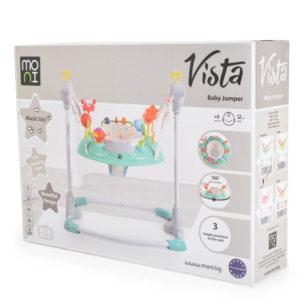 Baby Jumper (6+ Μηνών/Έως 12kg) Moni Vista Beige