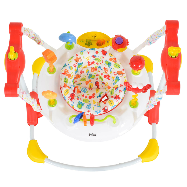 Baby Jumper (6+ Μηνών/Έως 12kg) Moni Vista White