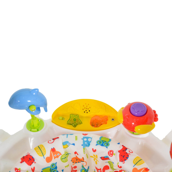 Baby Jumper (6+ Μηνών/Έως 12kg) Moni Vista White