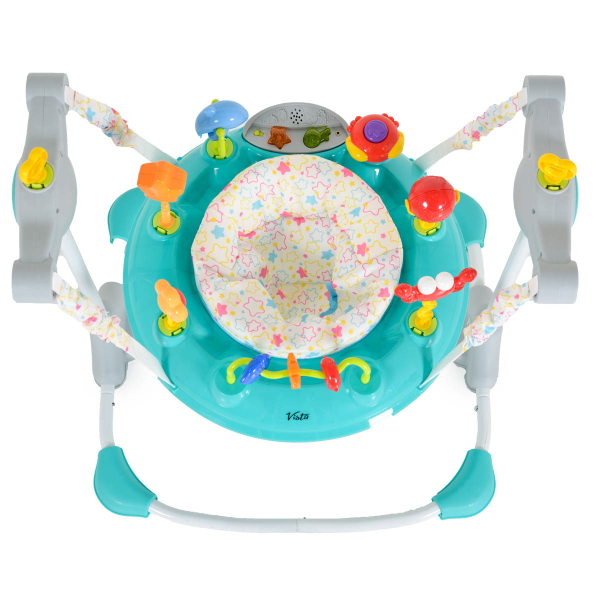 Baby Jumper (6+ Μηνών/Έως 12kg) Moni Vista Turquoise