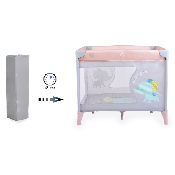 Πάρκο (0+ Μηνών/Έως 15kg) Moni Giant Light Pink