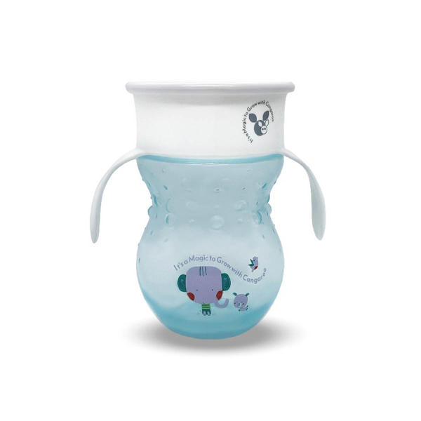 Ποτήρι Εκπαιδευτικό 270ml Cangaroo Magical 360 Blue C0669H