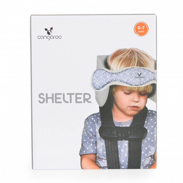 Εργονομικό Προστατευτικό Κεφαλιού Cangaroo Shelter Grey