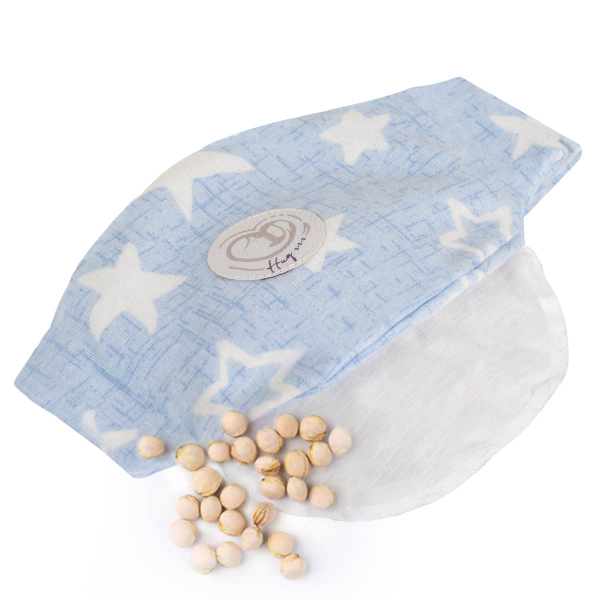 Θερμική Ζώνη Για Κολικούς Hugzzz Blue With White Stars