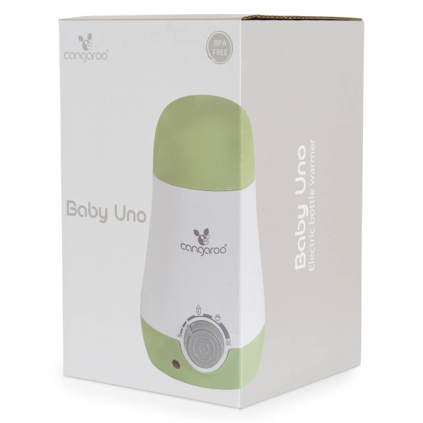 Θερμαντήρας Μπιμπερό & Τροφής Cangaroo BabyUno Lightgreen