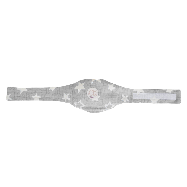 Θερμική Ζώνη Για Κολικούς Hugzzz Grey With White Stars