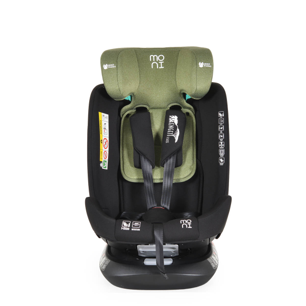 Κάθισμα Αυτοκινήτου ISOfix (40-150εκ. Ύψος) Moni Serengeti i-Size Sky Green
