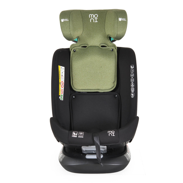 Κάθισμα Αυτοκινήτου ISOfix (40-150εκ. Ύψος) Moni Serengeti i-Size Sky Green