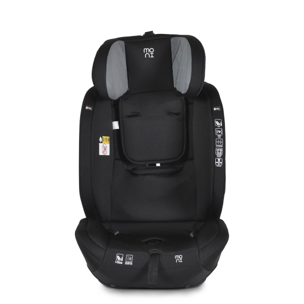Κάθισμα Αυτοκινήτου ISOfix (76-150εκ. Ύψος) Moni i-Safe i-Size Grey