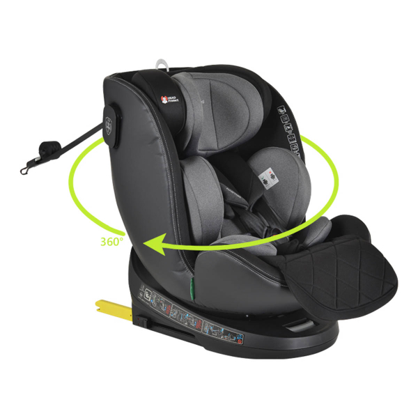 Κάθισμα Αυτοκινήτου ISOfix (40-150εκ. Ύψος) Cangaroo Castor i-Size Grey