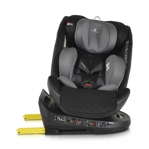 Κάθισμα Αυτοκινήτου ISOfix (40-150εκ. Ύψος) Cangaroo Castor i-Size Grey