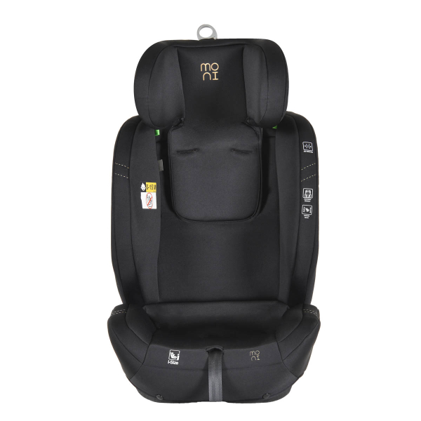 Κάθισμα Αυτοκινήτου ISOfix (76-150εκ. Ύψος) Moni Start i-Size Black