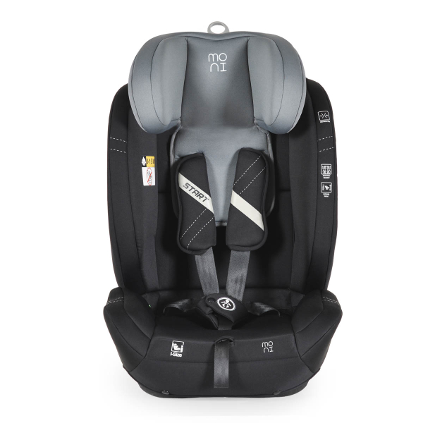Κάθισμα Αυτοκινήτου ISOfix (76-150εκ. Ύψος) Moni Start i-Size Grey