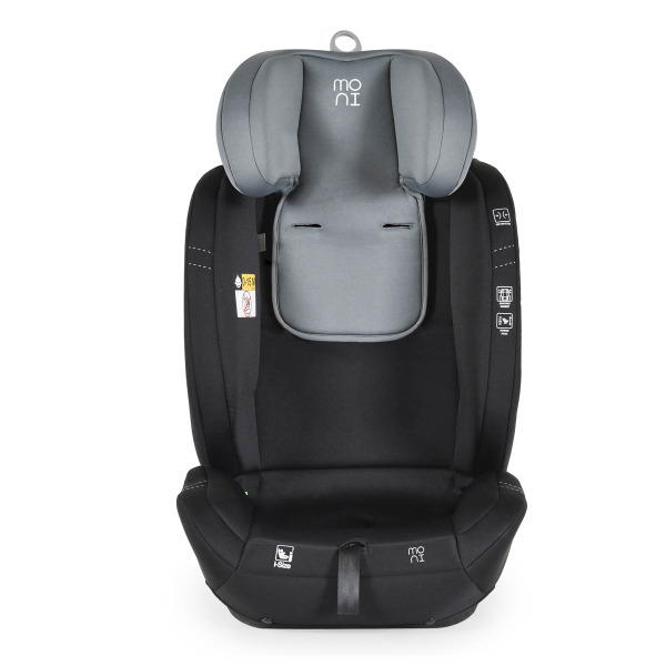 Κάθισμα Αυτοκινήτου ISOfix (76-150εκ. Ύψος) Moni Start i-Size Grey