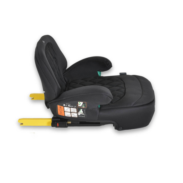 Κάθισμα Αυτοκινήτου Booster ISOfix (125 έως 150εκ. Ύψος) Cangaroo Jax i-Size Black