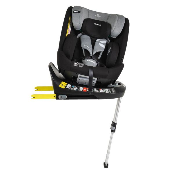 Κάθισμα Αυτοκινήτου ISOfix (40-150εκ. Ύψος) Cangaroo Protect i-Size Steel - Grey