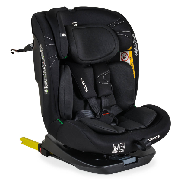 Κάθισμα Αυτοκινήτου ISOfix (40-150εκ. Ύψος) Moni Vamos i-Size Intense Black