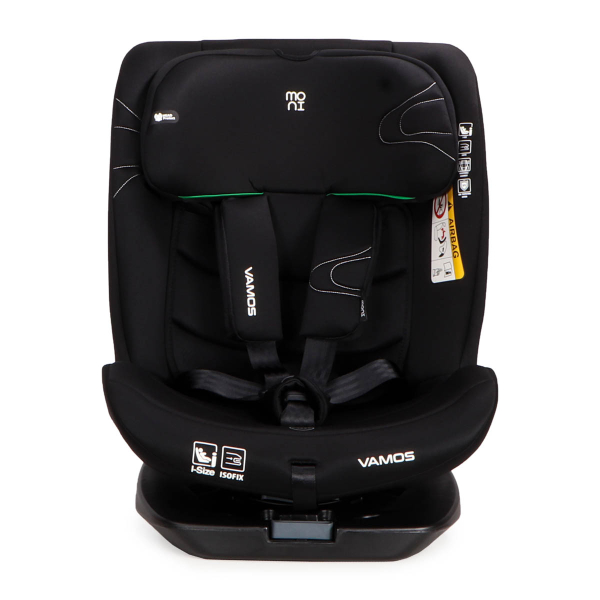 Κάθισμα Αυτοκινήτου ISOfix (40-150εκ. Ύψος) Moni Vamos i-Size Intense Black