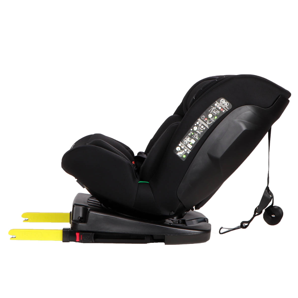 Κάθισμα Αυτοκινήτου ISOfix (40-150εκ. Ύψος) Moni Vamos i-Size Intense Black