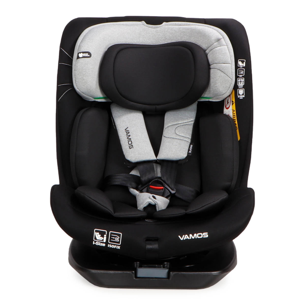 Κάθισμα Αυτοκινήτου ISOfix (40-150εκ. Ύψος) Moni Vamos i-Size Intense Stone Grey