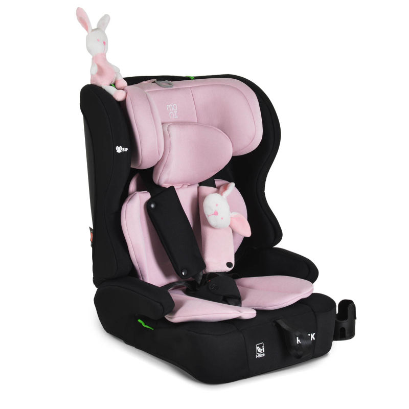 Κάθισμα Αυτοκινήτου ISOfix (76-150εκ. Ύψος) Moni Rock i-Size Baby Pink