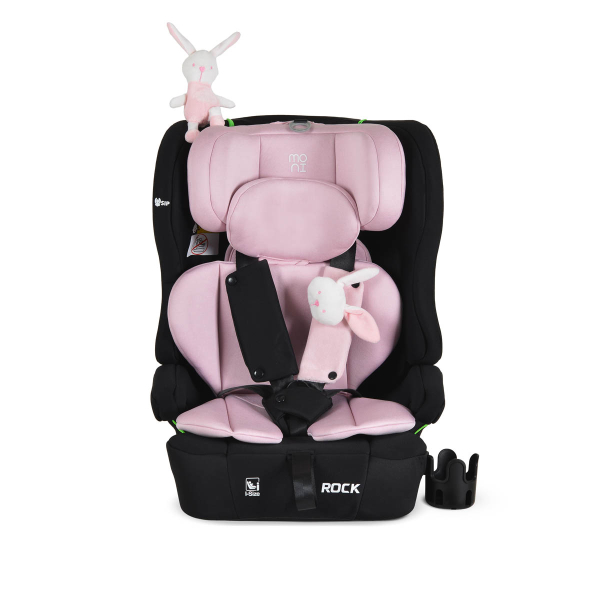 Κάθισμα Αυτοκινήτου ISOfix (76-150εκ. Ύψος) Moni Rock i-Size Baby Pink