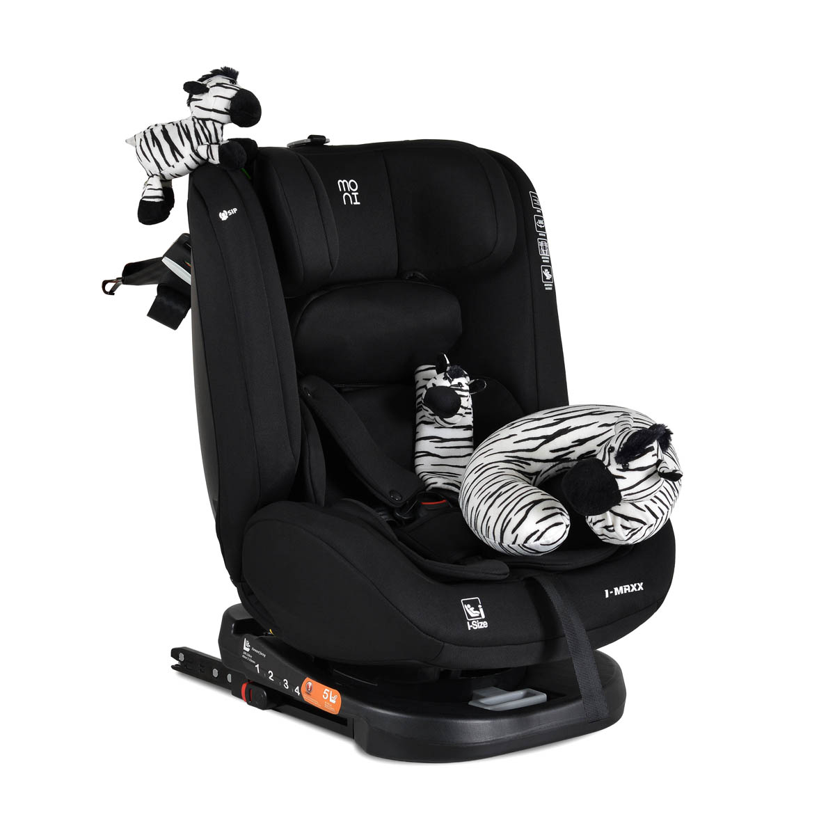Κάθισμα Αυτοκινήτου ISOfix (40-150εκ. Ύψος) Moni i-Maxx i-Size Midnight Black