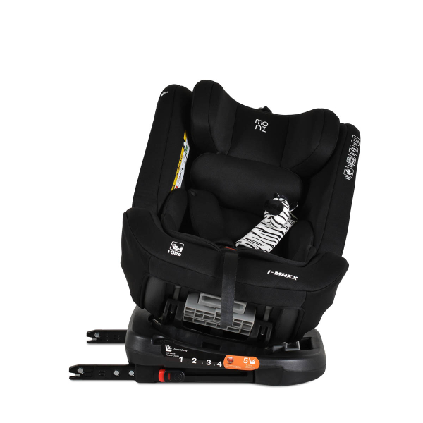 Κάθισμα Αυτοκινήτου ISOfix (40-150εκ. Ύψος) Moni i-Maxx i-Size Midnight Black