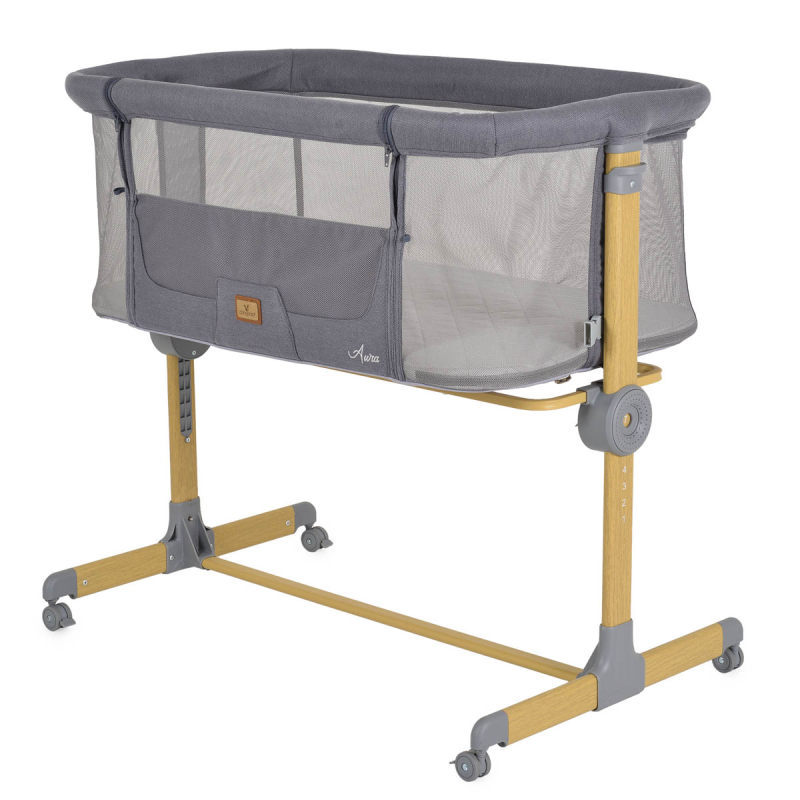 Λίκνο (0+ Μηνών/Έως 9kg) Cangaroo Aura Grey