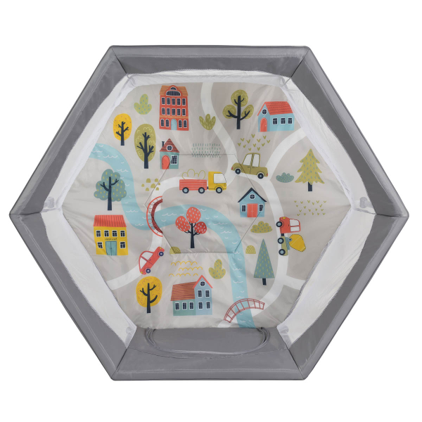 Πάρκο (6+ Μηνών/Έως 15kg) Cangaroo Playbox Grey