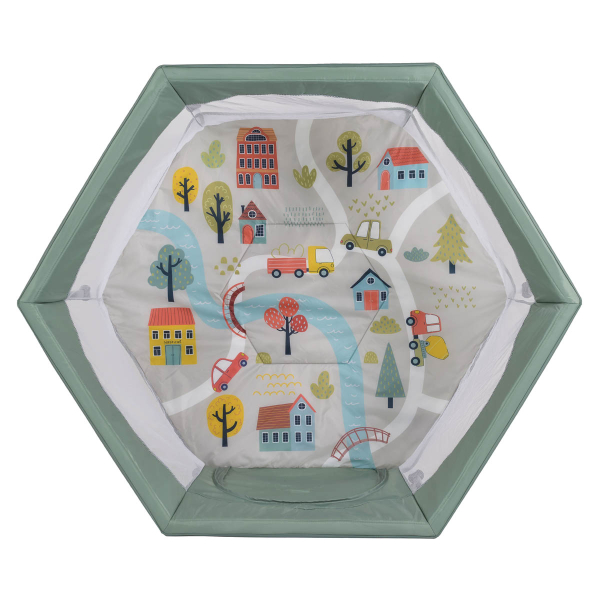 Πάρκο (6+ Μηνών/Έως 15kg) Cangaroo Playbox Green