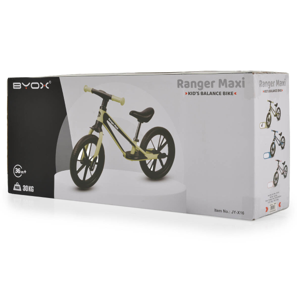Ποδήλατο Ισορροπίας (3+ Ετών/ Έως 30kg) Byox Ranger Maxi Green