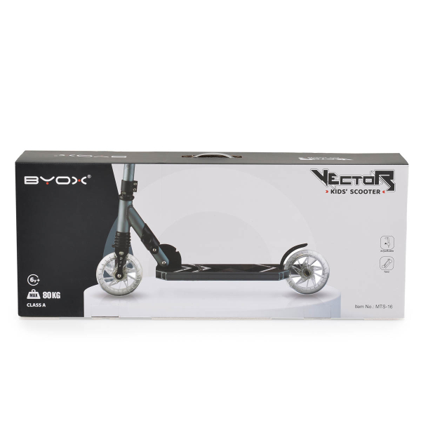 Παιδικό Πατίνι Δίτροχο (6+ Ετών) Byox Vector Grey