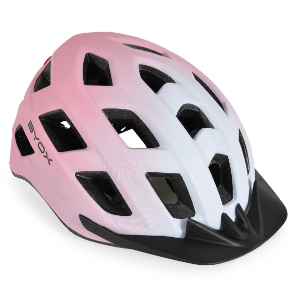 Παιδικό Κράνος Με Led (58-62cm) Byox Y41 Pink