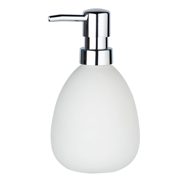 Dispenser Μπάνιου 390ml (9.5x9x19.2) Wenko Polaris White Matt 24011100