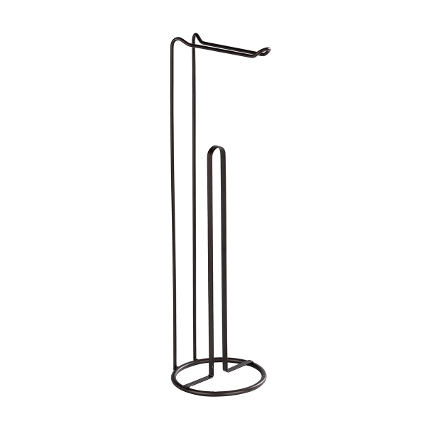 Σταντ Για Χαρτί Υγείας (Φ15x54.5) Wenko Lugano Black 23712100