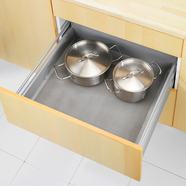 Αντιολισθητική Επιφάνεια Συρταριών/Ντουλαπιών (150x50) Wenko Grey 54062100
