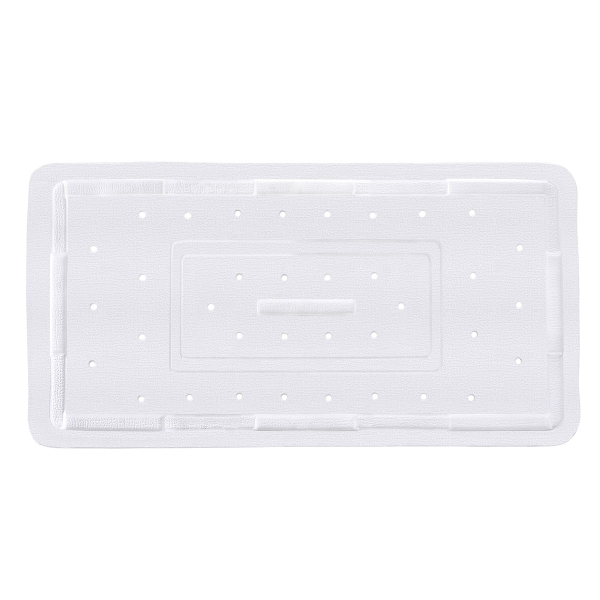 Αντιολισθητικό Πατάκι Μπανιέρας (36.5x70.5) Wenko Florida White Matt 3010401100
