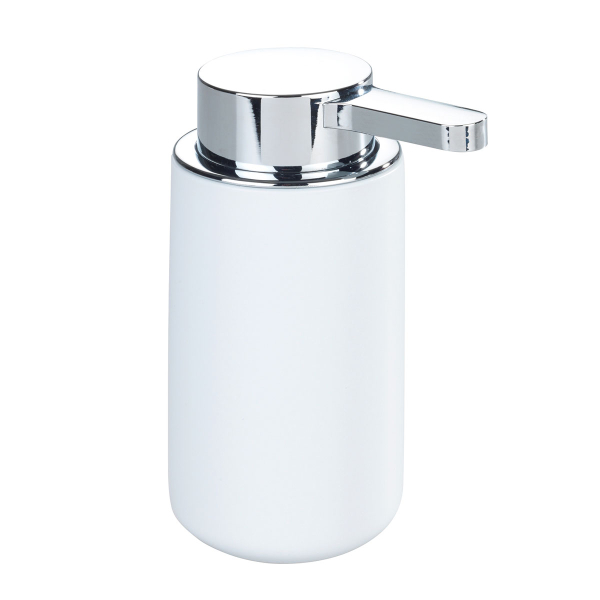 Dispenser Μπάνιου Τοίχου 250ml (Φ6.8x13) Wenko Woya White 54655100