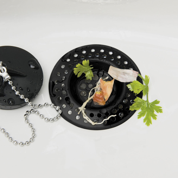 Φίλτρα Νεροχύτη (Σετ 2τμχ) Wenko Black 25658100