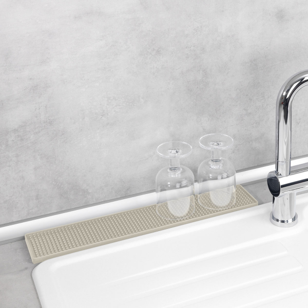 Επιφάνεια Στεγνώματος Πιάτων (42x8) Wenko Slim Beige 54719100