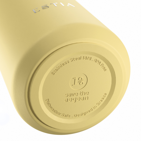 Μπουκάλι Θερμός 500ml Estia Save The Aegean Flow Sunbeam 01-41946